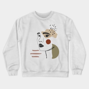 Abstract Illustration Crewneck Sweatshirt